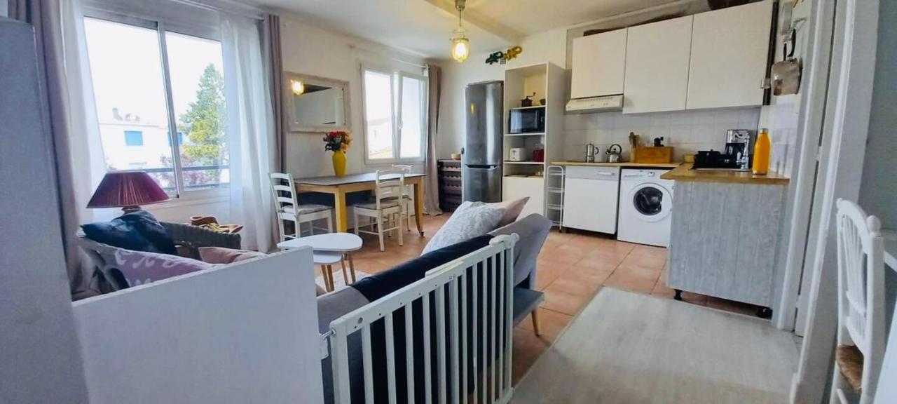 Appartement "Le Globetrotter" Royan Centre, Parking Prive Extérieur photo